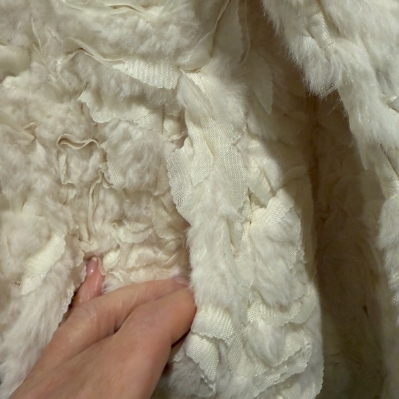 💋NWT💋BHLDN Cream Teddy Jacket from Anthropologie 039 - Picture 10 of 11